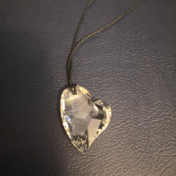 Swarovski Jewelry - Swarovski crystal devoted heart necklace